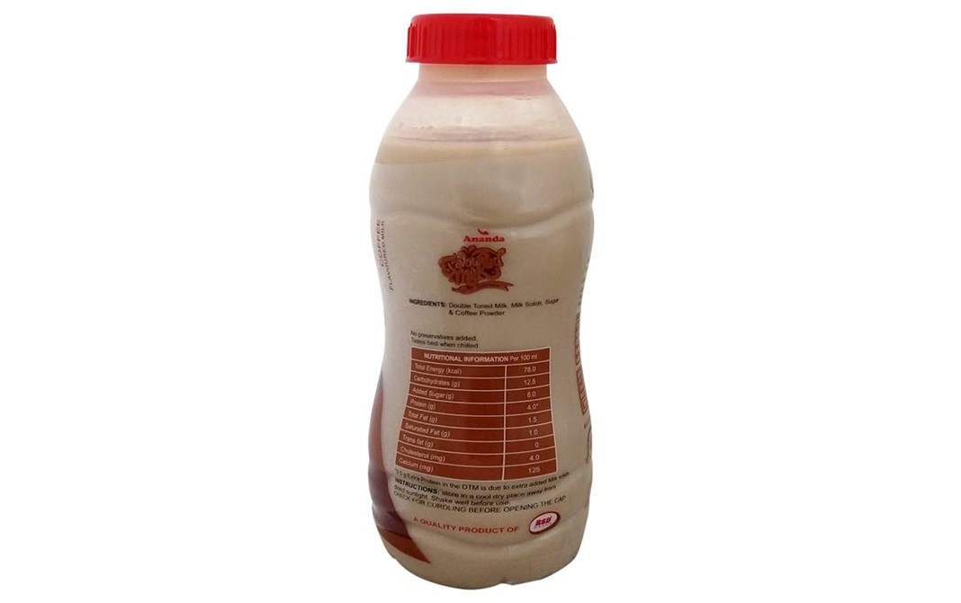 Ananda Flavoured Milk Coffee    Bottle  180 millilitre